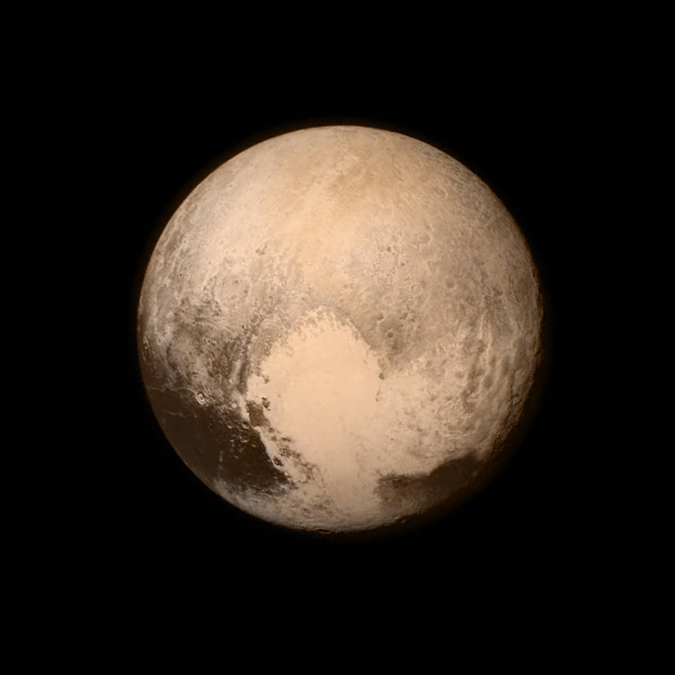 New Horizons Displays Pluto's Big Heart