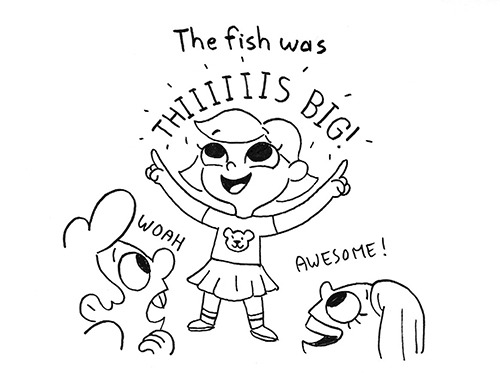 Truth Coming Out of Her Well Comic 1