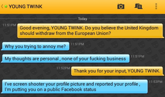 Grindr Brexit 30