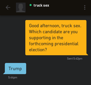 Grindr 2016 Election 2