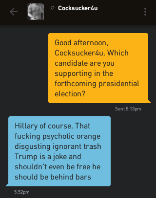 Grindr 2016 Election 5